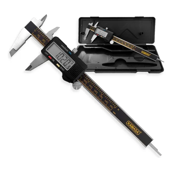 Pie De Metro Metalico Caliper Digital 150mm Vernier 6pulgada