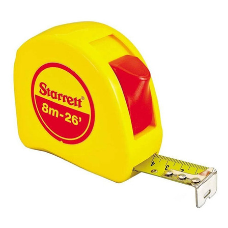 Trena De Bolso 8 Metros - Starrett - Kts1-8me-s Trena De Bolso 8 Metros - Starrett - Kts1-8me-s