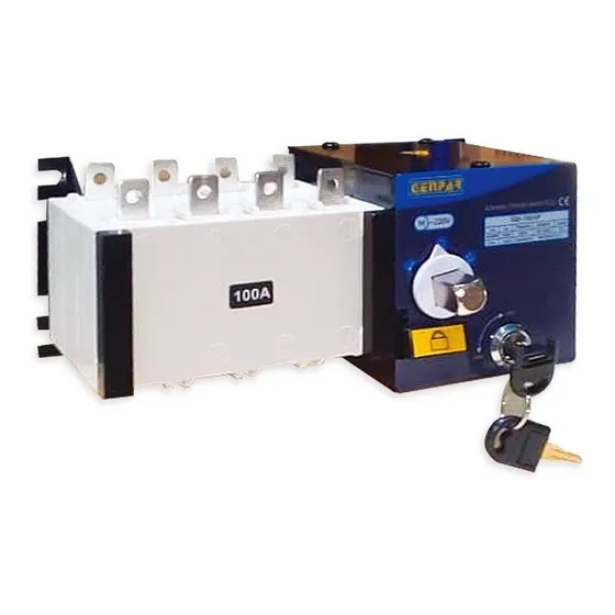 Transferencia Automática Plantas Eléctricas 100amp 220v Genp