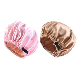 2 Gorros De Seda Satinada Para Cabello Natural Rizado. [u 2 Gorros De Seda Satinada Para Cabello Natural Rizado. [u