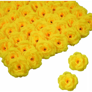 100flores Artificiales Detiva Rose Head Sin Tallo De 8cm 100flores Artificiales Detiva Rose Head Sin Tallo De 8cm