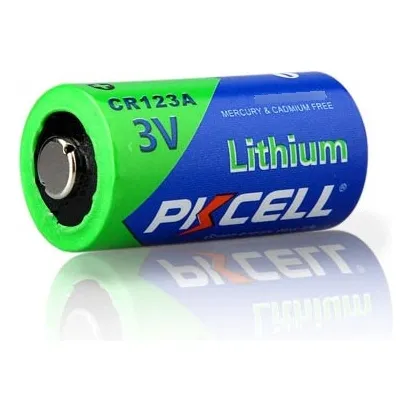Pila Batería 3v Modelo  123 Cr123 Cr123a  De Litio Pkcell