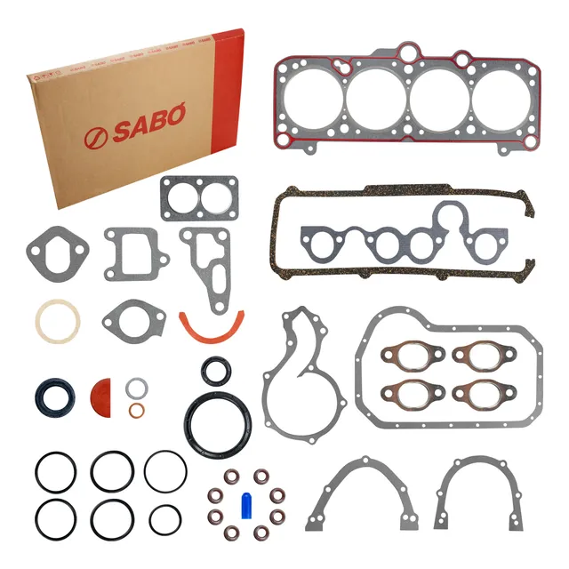 Kit Junta Do Motor Com Retentor Gol Saveiro 1.6 1.8 Ap Sabó