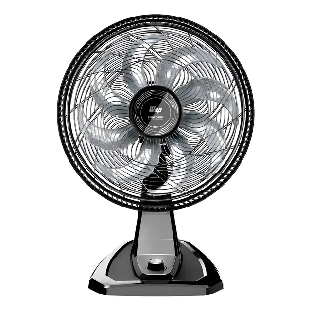 Ventilador De Parede E Mesa Wap Flow Turbo Com 8 Pás 3 Velocidades