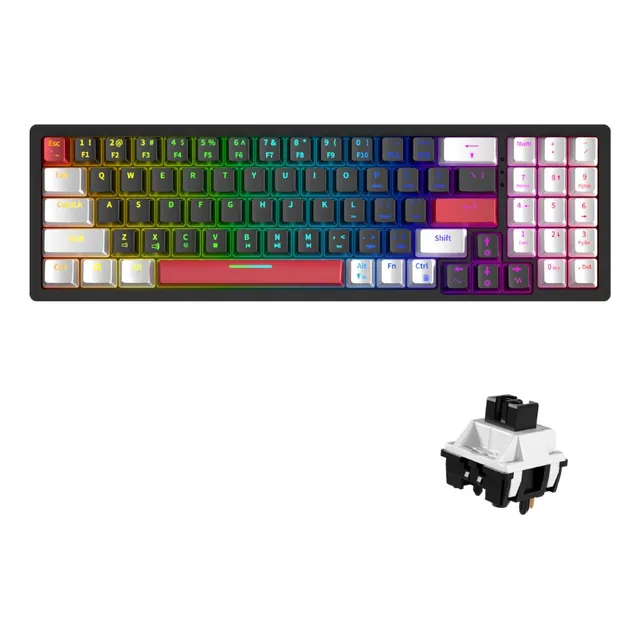 Teclado Mecánico Gamer Hot-swap 78 Teclas Zifriend R78