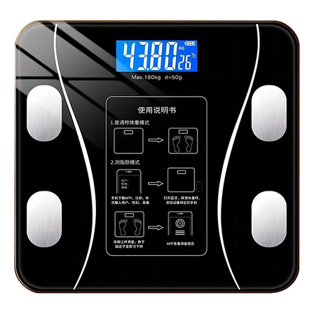 Balança Corporal Digital Bioimpedancia App Bluetooth 180kg Balança Corporal Digital Bioimpedancia App Bluetooth 180kg
