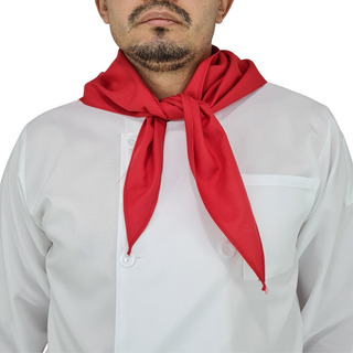 Pañuelo Pico Para Chef Rojo Pañuelo Pico Para Chef Rojo