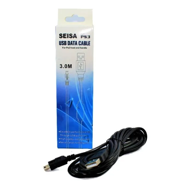 Cable De Carga Mando Ps3 Playstation 3  (reganimers)