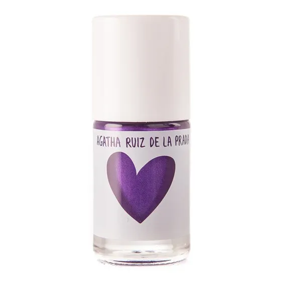 Esmalte Uñas Agatha Ruiz De La Prada Escarchado Deep Purple