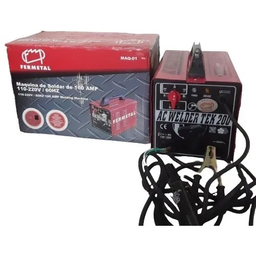 Maquina De Soldar Fermetal 160 Amp Tek 200