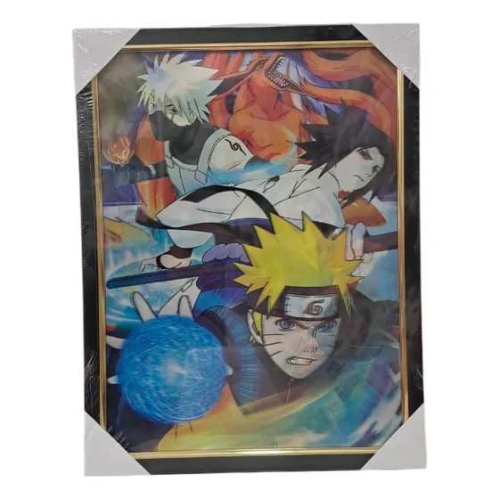 Cuadro Decorativo 3d One Piece - Dragon Ball - Anime 43x33cm