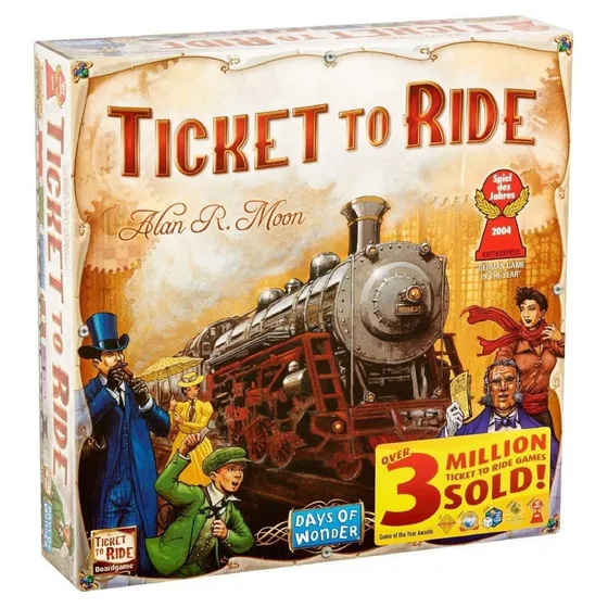 Juego Ticket To Ride En Español / Diverti