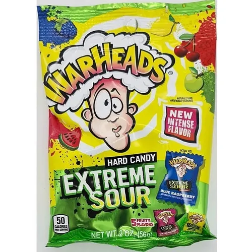 Gomitas Warheads Caramelo Acido Extremo 56g.|dulce Halloween