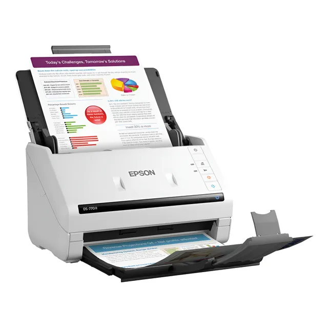 Escáner Epson Ds-770 Ii, Para Documentos 45ppm 90ipm Usb 3.0