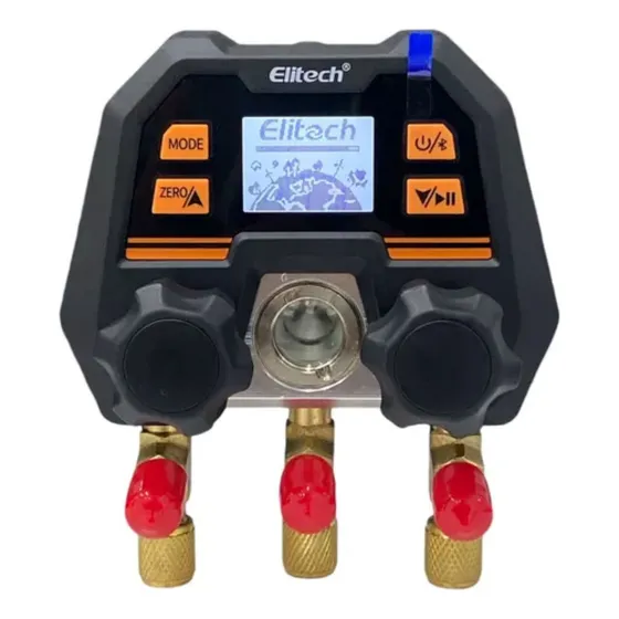 Manometro Digital Refrigeracion Presion Temperatura Elitech