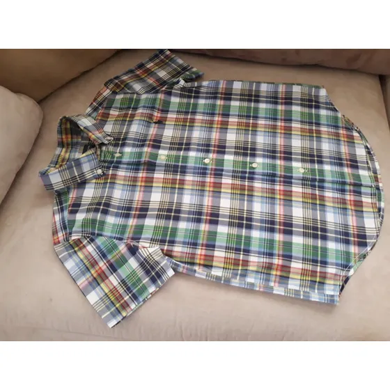 Camisa De Niño Talla 6 Original Ralph Lauren!!! Manga Corta