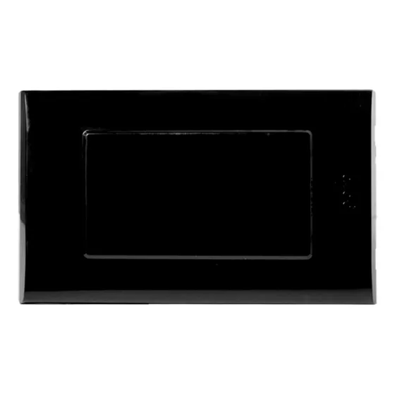 Tapa Ciega 4x2 Cajetin Elegante Negro B1200-b Igoto