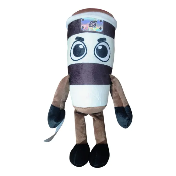 Peluche Capuchino Asesino Grande Tralalero Tung Sahur Café Y Crema Capuchino Tralalero