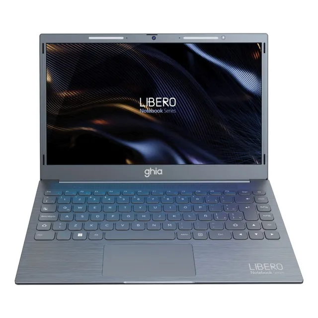 Laptop Ghia 14  Libero Intel Celeron, 4gb, 128gb Emmc, W11 Negro