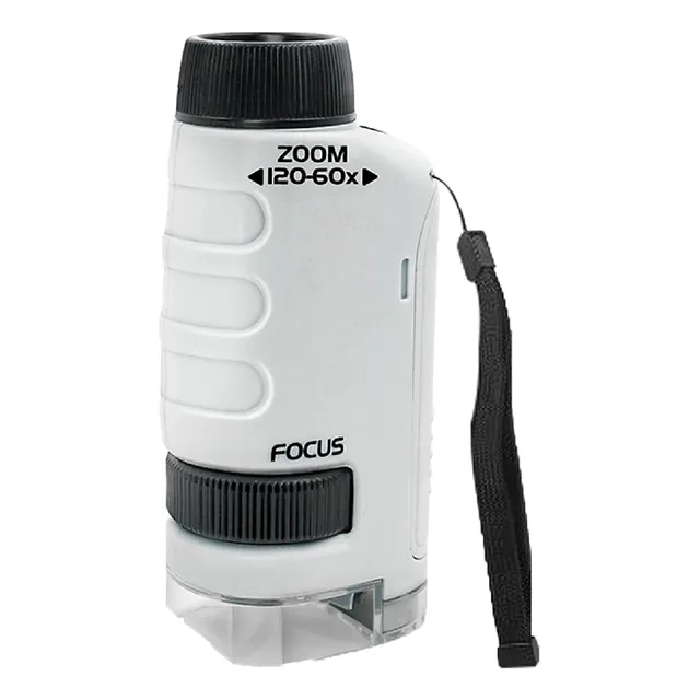 Microscopio Portatil Para Niños Juguete Ciencia Zoom 120x