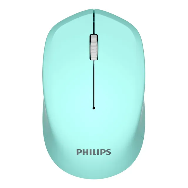Mouse Philips M344 Celeste - Inalambrico Usb Pc Notebook