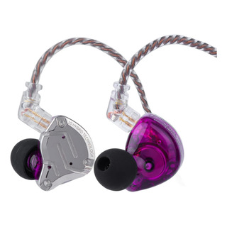 Auriculares Linsoul Gamer De 2 Pines Con Micrófono, Púrpura Auriculares Linsoul Gamer De 2 Pines Con Micrófono, Púrpura
