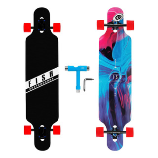 Skateboard Longboard De 41 Pulgadas A Través De La Cubierta Skateboard Longboard De 41 Pulgadas A Través De La Cubierta