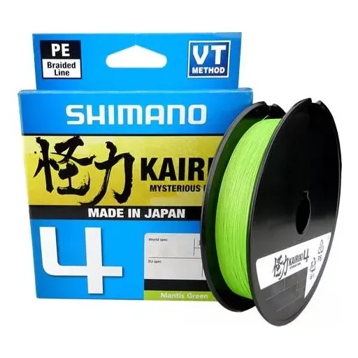 Multifilamento Shimano Kairiki 4 Hebras 300mtrs