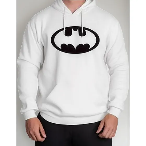 Moletom Blusa Frio Casaco Batman Super Herói Filme Geek Nerd