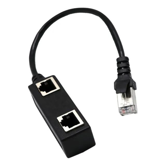 A 1 A 2 Socket Lan Red Ethernet Rj45 Enchufe Splitter