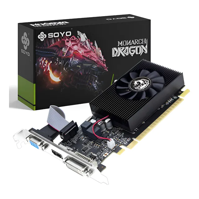 Tarjeta Gráfica Soyo Gt730 4 Gb Gddr3 700 Mhz 128 Bits Para