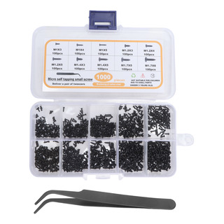 Tornillos Autorroscantes Para Reloj De Cabeza Plana, 1000 Pi Tornillos Autorroscantes Para Reloj De Cabeza Plana, 1000 Pi