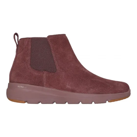 Botín Mujer Glacial Ultra Burdeo Skechers