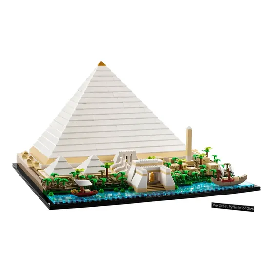Juego Bloques Lego Architecture Gran Piramide De Guiza Febo