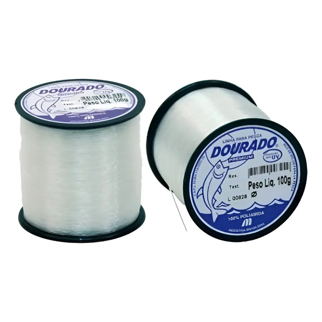 Linha Pesca Dourado 100 Gramas Monofilamento Mazzaferro