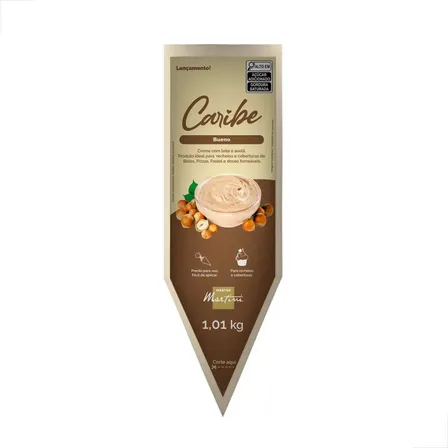 Creme Caribe Bueno Master Martini 1,01kg Recheio Na Bisnaga