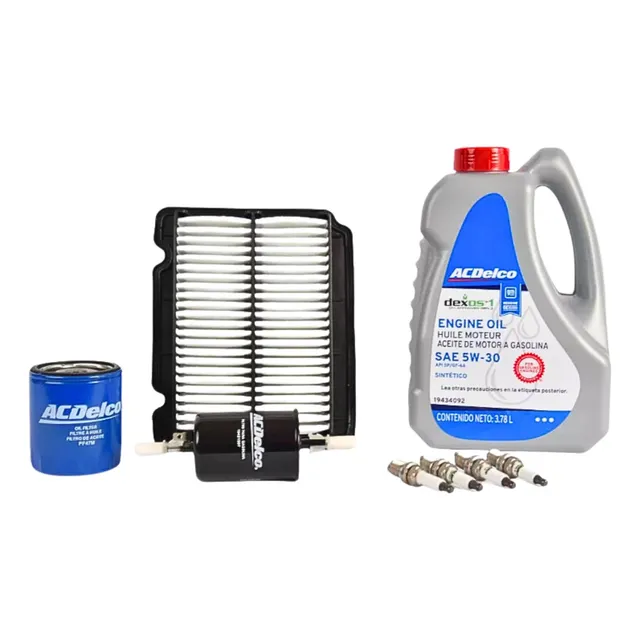 Kit Afinacion 5w30 Sintético Aveo 2013 2014 2015 2016 2017
