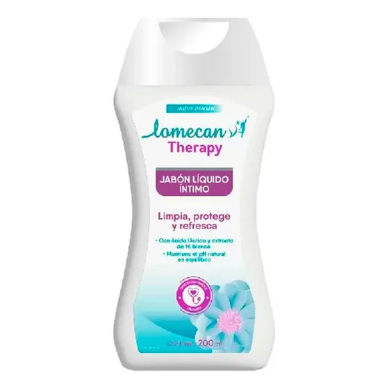 Lomecan V Therapy Jabón Líquido Íntimo Limpia Protege 200ml