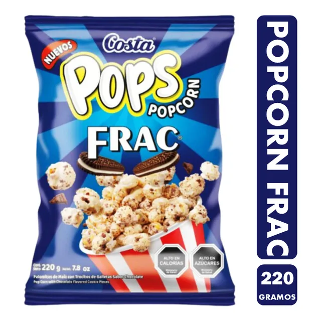 Popcorn Frac De Costa (cabritas 220 Gr)