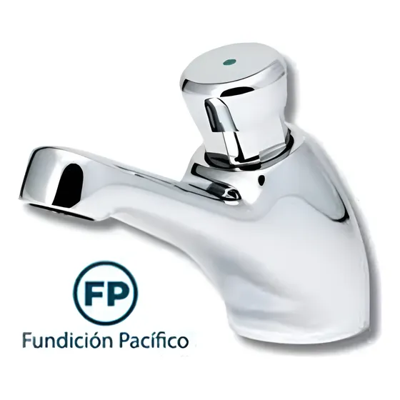 Griferia Temporizada Push Botton Para Lavamanos Fp