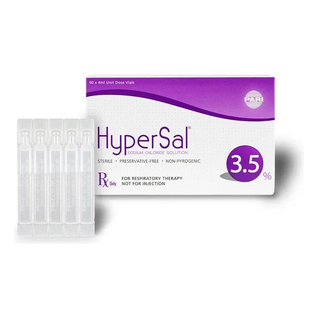 Solución Salina Hipertonica Hypersal 3.5 % (12 Blisters)