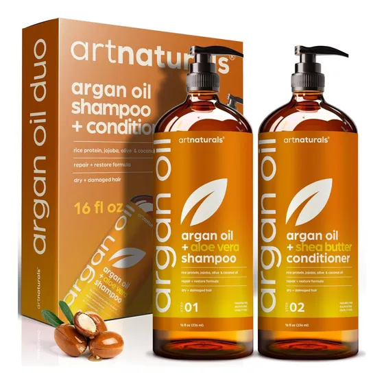 Juego De Champú Y Acondicionador De Aceite De Argán Fórmula