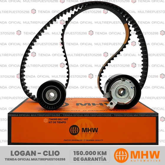 Kit Tiempo Renault Clio Megane Logan Symbol 1.6 16v Motr K4m