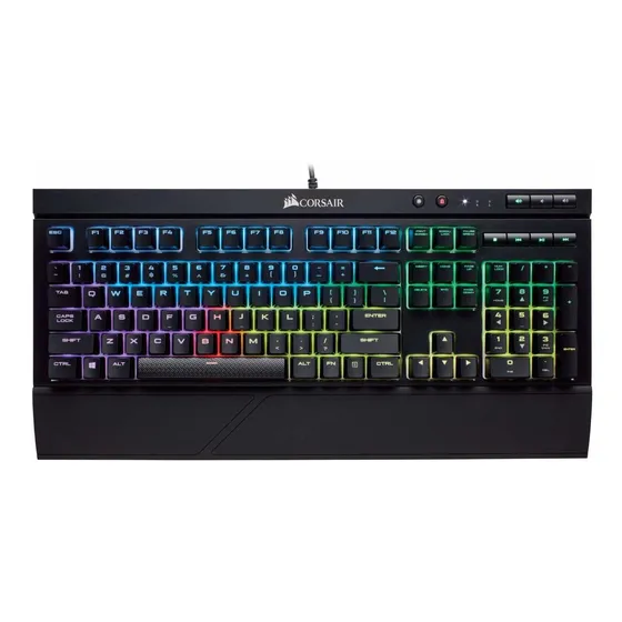 K68 Rgb Teclado Mecanico Para Juego Led Retroiluminado Rojo