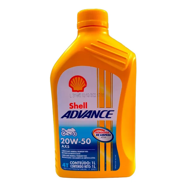 Shell Advance Moto 4t Ax5 20w50 Mineral Sl Ma