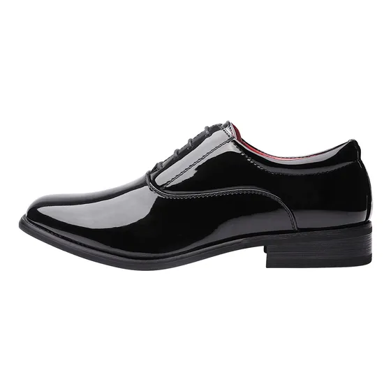 Zapatos De Oxford Caballero Bruno Marc Clásico Formal Charol