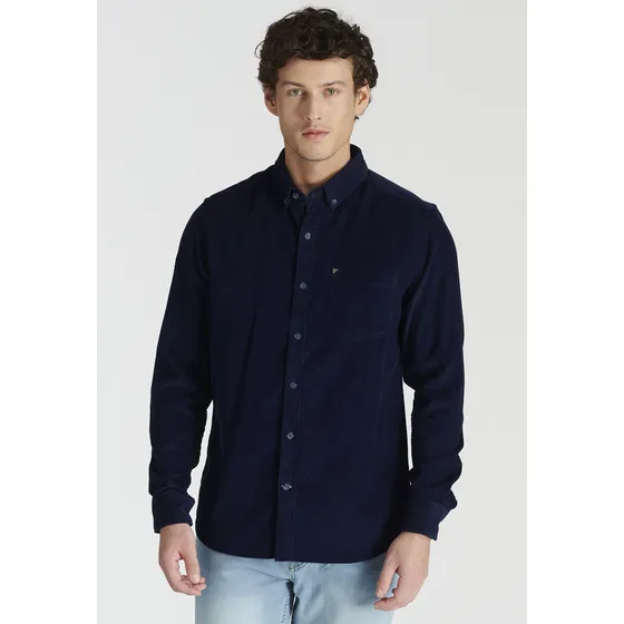 Camisa Lichfield Avant-garde Azul Fw25 Newman