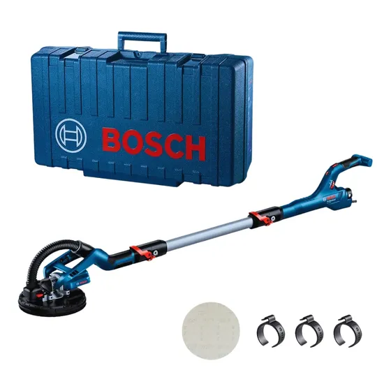  Lixadeira De Parede + Maleta  Bosch 220v 550w Gtr550