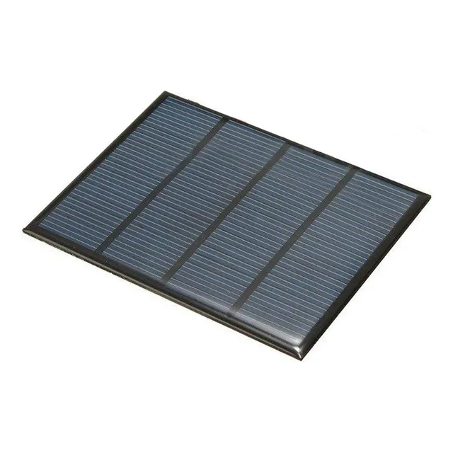 Mini Panel Solar Silicona 1,5 W 12 V Pegamento Gota Placa 1
