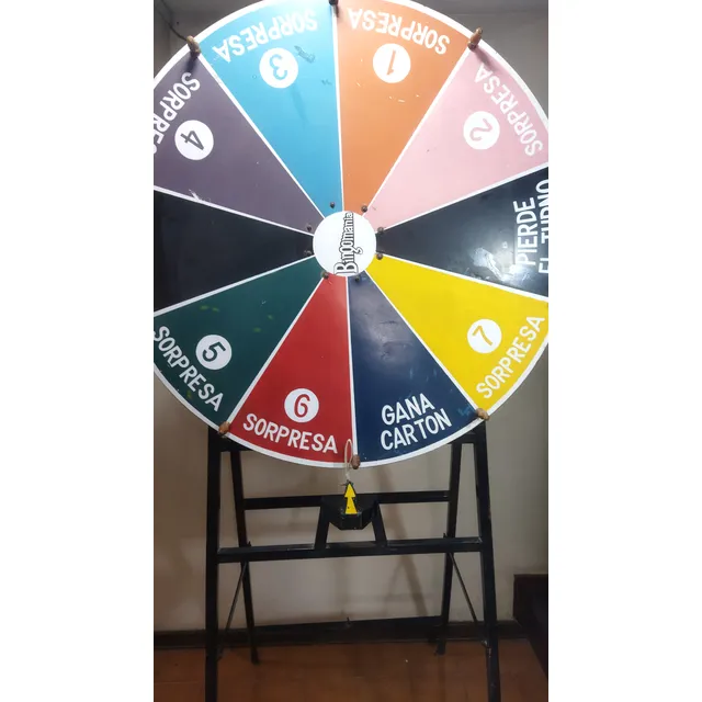 Ruleta De La Suerte Publicitaria Grande. 2 Mts Altura